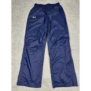 Under Armour Ace Storm Mens Medium Blue Nylon Rain Golf Performance